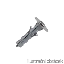 Kołek rozporowy HPK-S 8x40, ze śrubą M4, nylon - 1